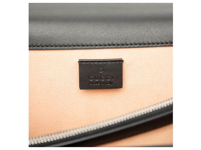 Black Gucci Medium Studded Calfskin Dionysus Shoulder Bag - view 5