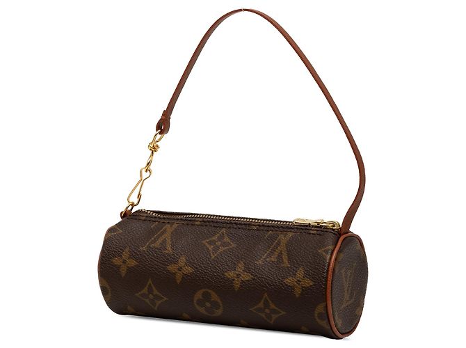 Borsa a mano Louis Vuitton Monogram Papillon Pochette Marrone - vista 2