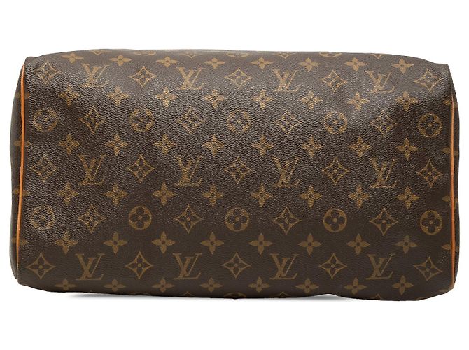 Borsa Boston Louis Vuitton Monogram Speedy 35 Marrone - vista 3