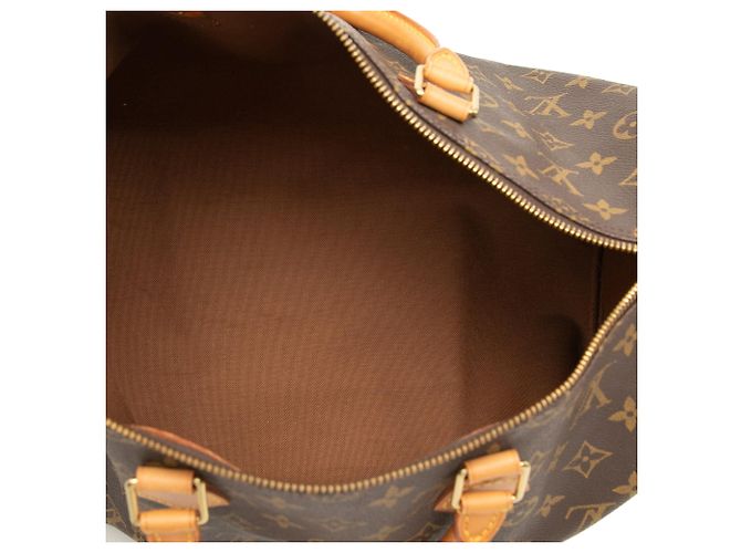 Borsa Boston Louis Vuitton Monogram Speedy 35 Marrone - vista 4