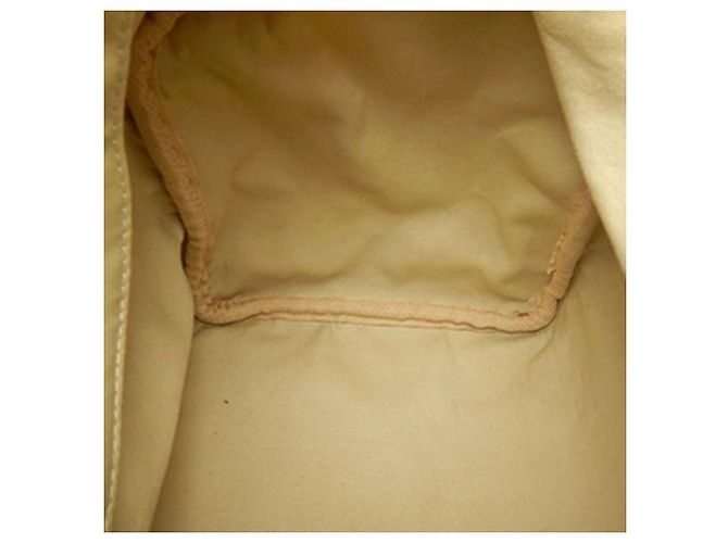 Borsa Boston Louis Vuitton Monogram Mini Lin Speedy 30 Beige - vista 5