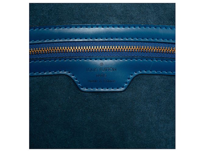 Borsa a tracolla Louis Vuitton Epi Lussac Blu - vista 5