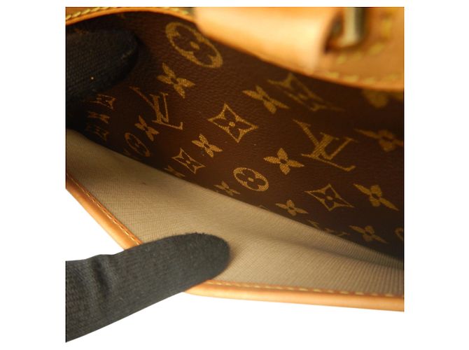 Borsa a mano Louis Vuitton Monogram Trouville Marrone - vista 10