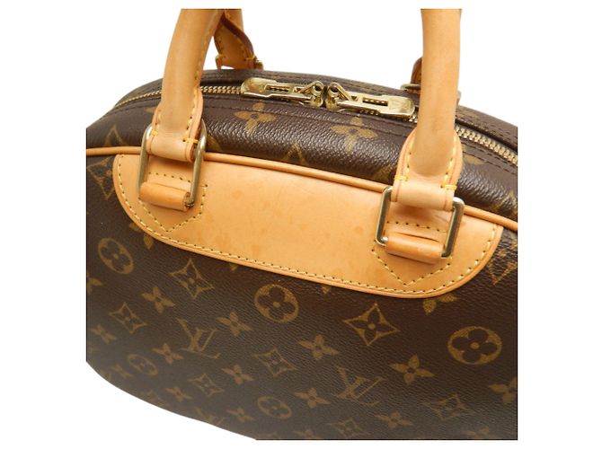 Borsa a mano Louis Vuitton Monogram Trouville Marrone - vista 12