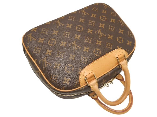 Borsa a mano Louis Vuitton Monogram Trouville Marrone - vista 3