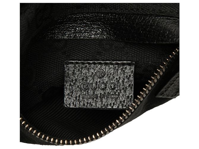 Black Gucci GG Canvas Double Pocket Belt Bag - view 5