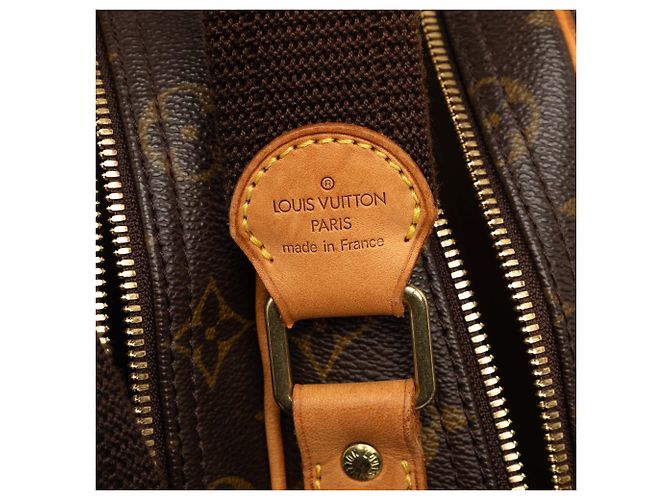 Borsa a tracolla Louis Vuitton Monogram Reporter GM Marrone - vista 5