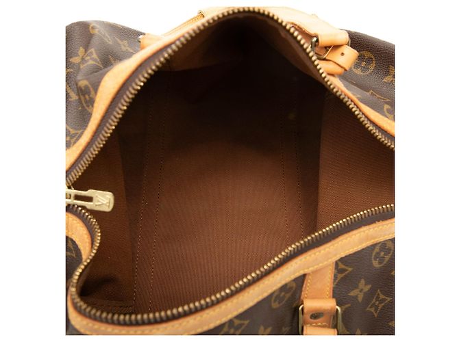 Borsa da viaggio Louis Vuitton Monogram Sac Souple 35 Marrone - vista 4