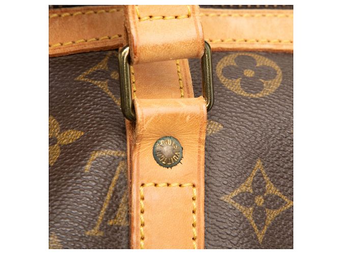 Borsa da viaggio Louis Vuitton Monogram Sac Souple 35 Marrone - vista 6
