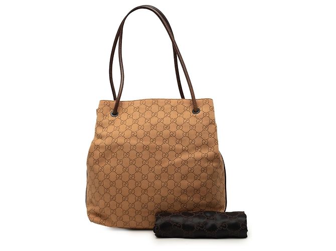 Tote Gucci GG Canvas Gifford marrone - vista 7