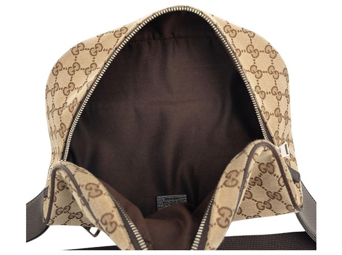 Beige Gucci GG Canvas Waist Pouch Belt Bag - vista 4