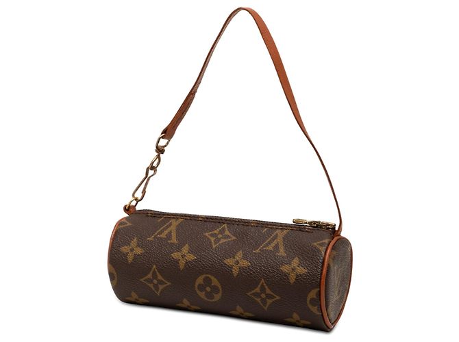 Borsa a mano Louis Vuitton Monogram Papillon Pochette Marrone - vista 2