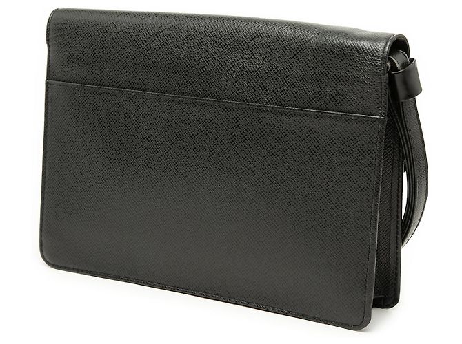 Borsa a pochette Louis Vuitton Taiga Selenga Nera Nero - vista 2