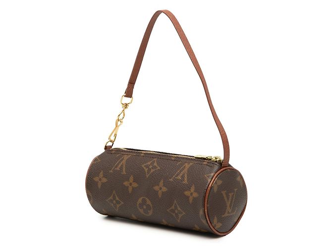 Borsa a mano Louis Vuitton Monogram Papillon Pochette Marrone - vista 2