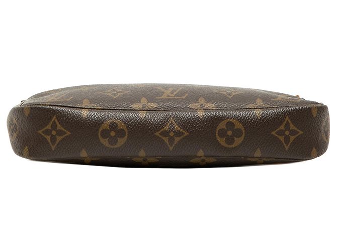 Borsa a tracolla Louis Vuitton Monogram Pochette Accessoires Marrone - vista 3