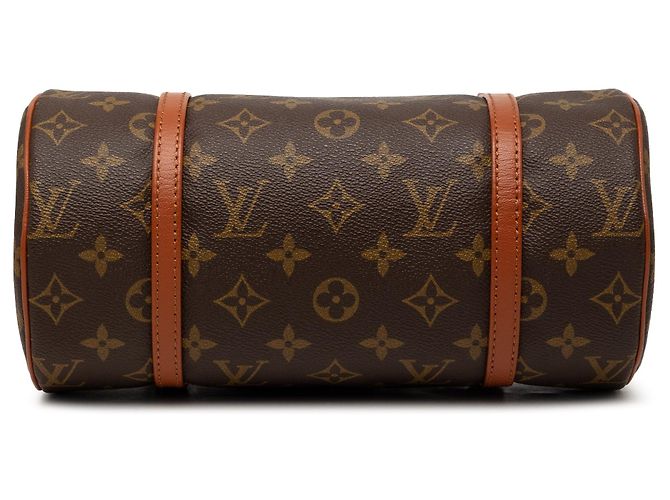 Borsa a mano Louis Vuitton Monogram Papillon 26 Marrone - vista 3