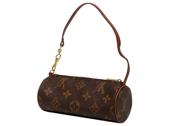 Borsa a mano Louis Vuitton Monogram Papillon Pochette Marrone - vista 2