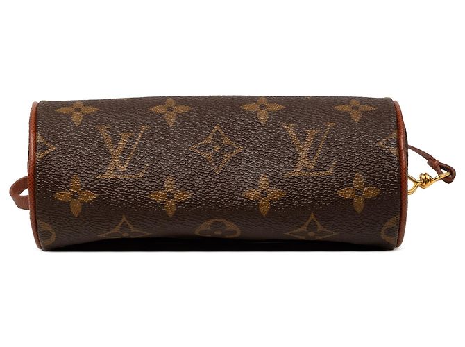 Borsa a mano Louis Vuitton Monogram Papillon Pochette Marrone - vista 3