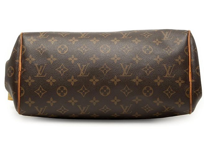 Borsa Louis Vuitton Monogram Montorgueil PM Marrone - vista 3
