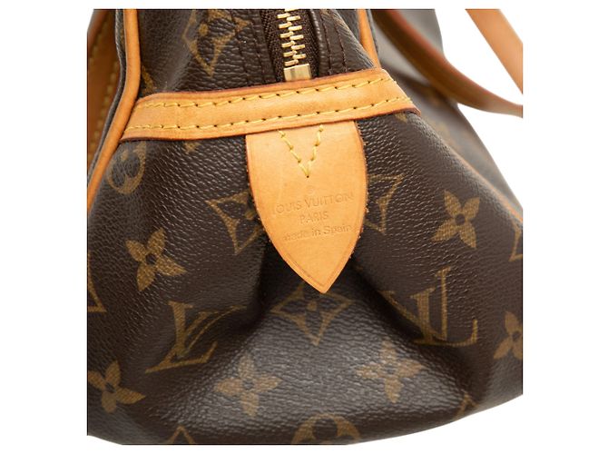 Borsa Louis Vuitton Monogram Montorgueil PM Marrone - vista 5