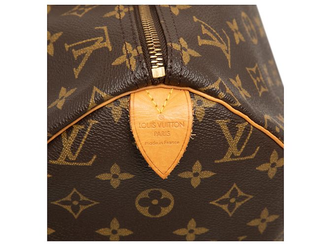 Borsa Boston Louis Vuitton Monogram Speedy 40 Marrone - vista 5