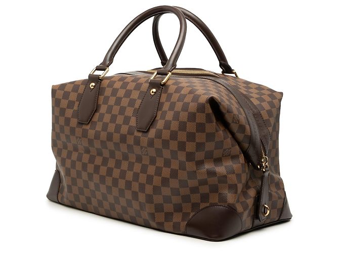 Borsa da viaggio Louis Vuitton Damier Ebene Vaslav Marrone - vista 2