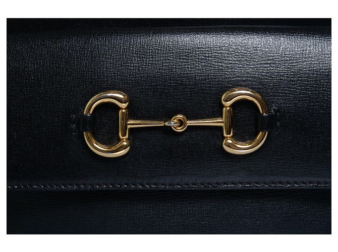 Gucci, Borsa a tracolla 1955 con morale nero - vista 10