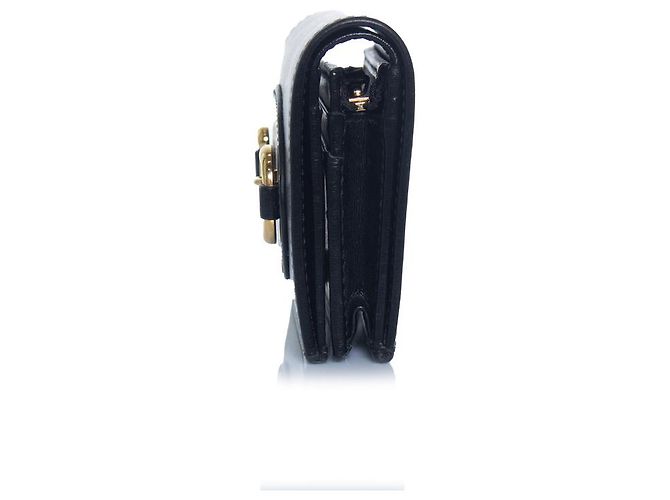 Gucci, tarjetero cartera Horsebit 1955 de piel Negro - vista 7