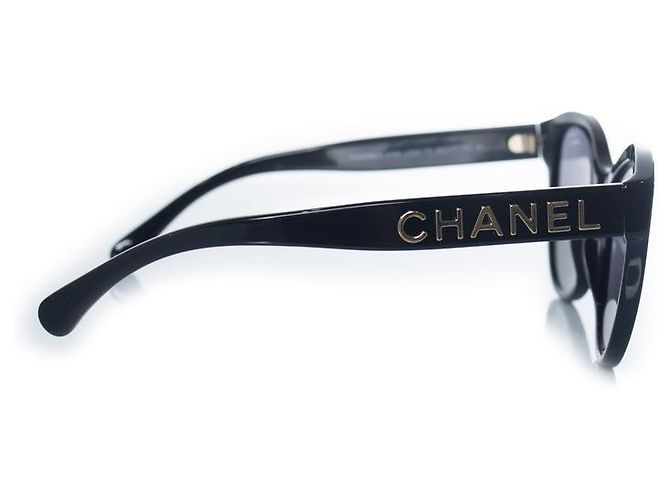 Chanel, gafas de sol polarizadas negras Negro - vista 3