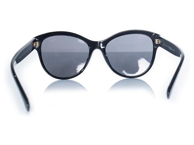 Chanel, gafas de sol polarizadas negras Negro - vista 4