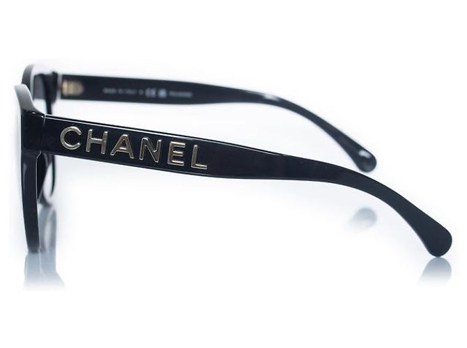 Chanel, gafas de sol polarizadas negras Negro - vista 5