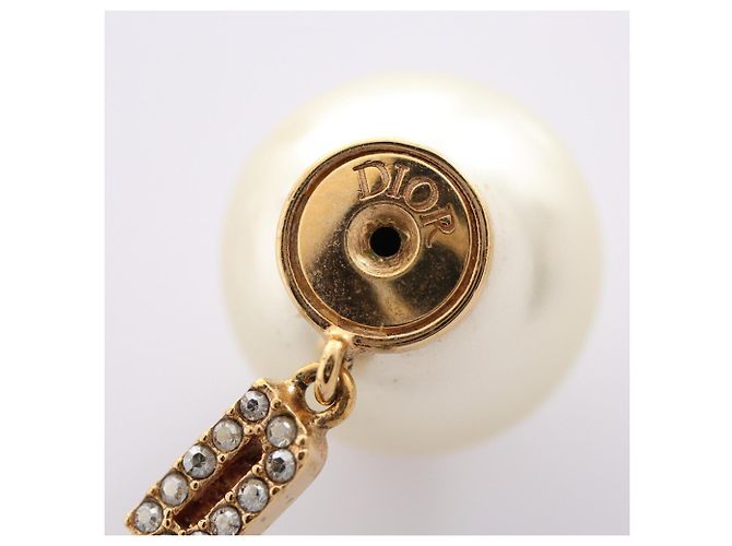 Orecchini a goccia Christian Dior Tribal Logo D'oro - vista 3