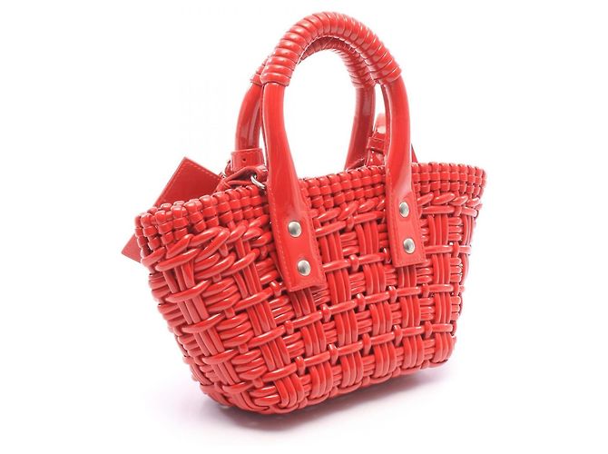 Borsa a mano 2-Way Balenciaga BISTRO XXS Rosso - vista 2