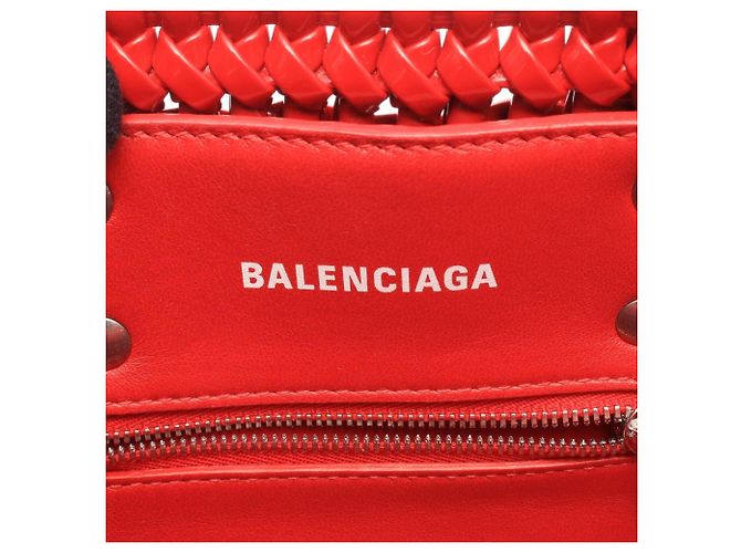 Borsa a mano 2-Way Balenciaga BISTRO XXS Rosso - vista 4