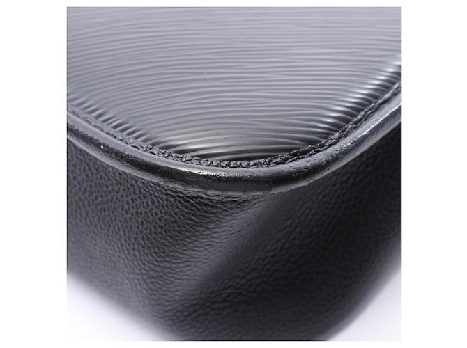 Borsa a tracolla Louis Vuitton Bussy NM Nero - vista 8