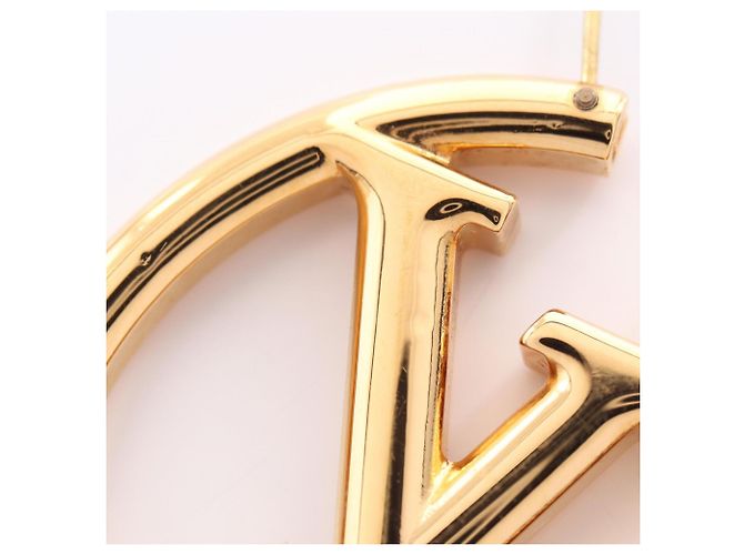 Louis Vuitton Boucles d'Oreilles Hoop Louise Earrings D'oro - vista 7