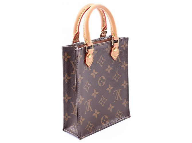 Borsa 2-Way Louis Vuitton Petite Sac Plat Marrone - vista 2