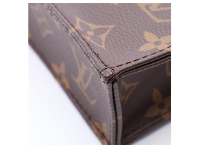 Borsa 2-Way Louis Vuitton Petite Sac Plat Marrone - vista 7