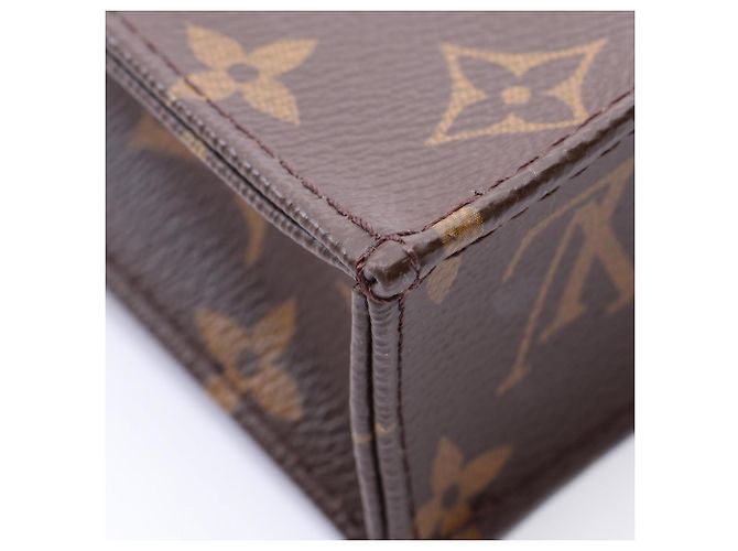 Borsa 2-Way Louis Vuitton Petite Sac Plat Marrone - vista 8