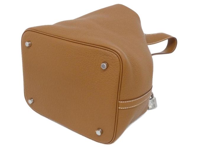 Hermès Sac à main Hermes Picotin Lock MM Doré - vue 2