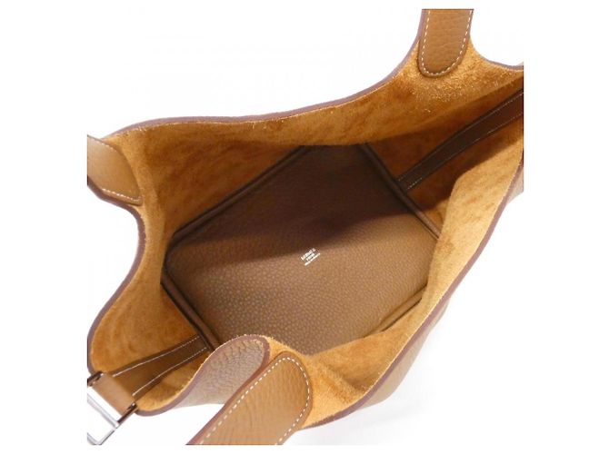 Hermès Sac à main Hermes Picotin Lock MM Doré - vue 6