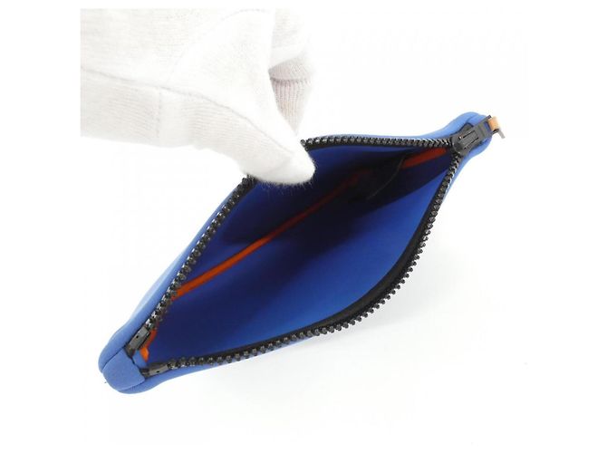 Hermès Hermes Neobain Zen au Soleil PM Handbag Pouch Blau - Ansicht 6