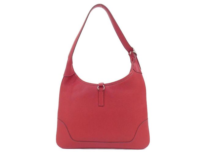 Hermès Borsa a tracolla Hermes Trim 1 Rosso - vista 2
