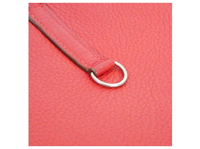 Hermès Borsa a tracolla Hermes Trim 1 Rosso - vista 4