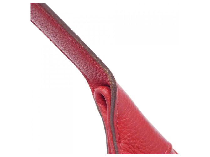 Hermès Borsa a tracolla Hermes Trim 1 Rosso - vista 7