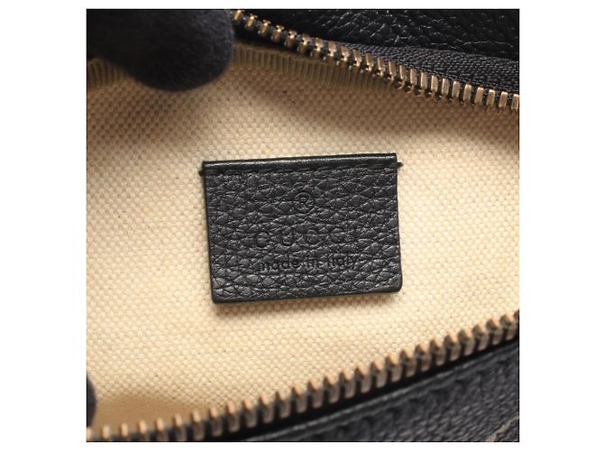 Piccolo borsello da cintura Gucci Logo Print Nero Multicolore - vista 4