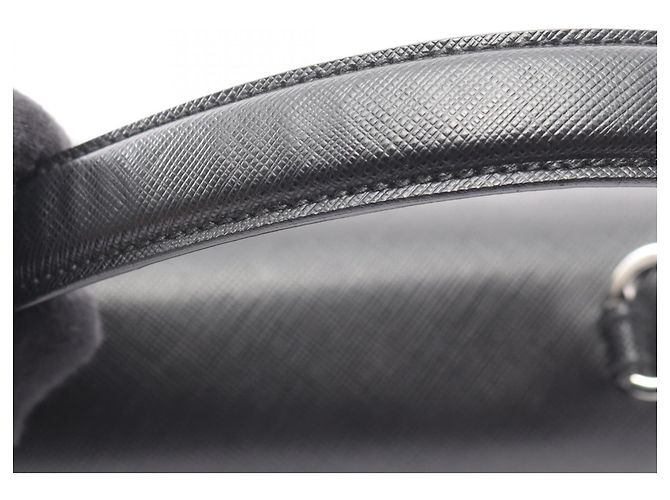 Borsa 2-Way Salvatore Ferragamo Gancini Nero - vista 10