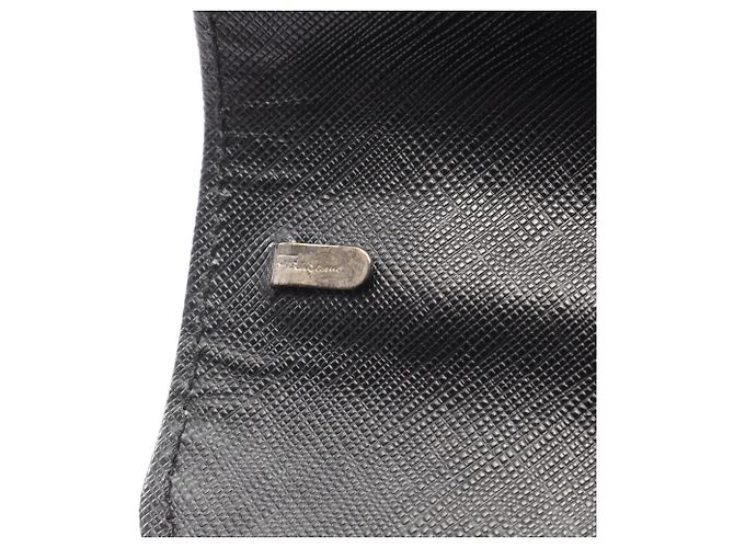 Borsa 2-Way Salvatore Ferragamo Gancini Nero - vista 5