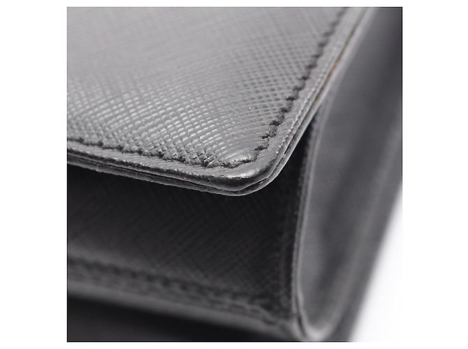 Borsa 2-Way Salvatore Ferragamo Gancini Nero - vista 9