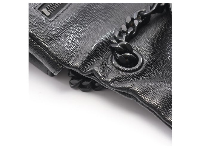 Borsa a tracolla Yves Saint Laurent Monogram Nero - vista 6